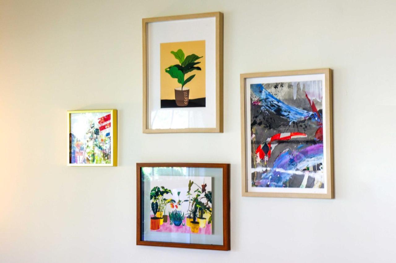 Hip And Prismatic La Gem With Curated Art Gallery Los Angeles Bagian luar foto